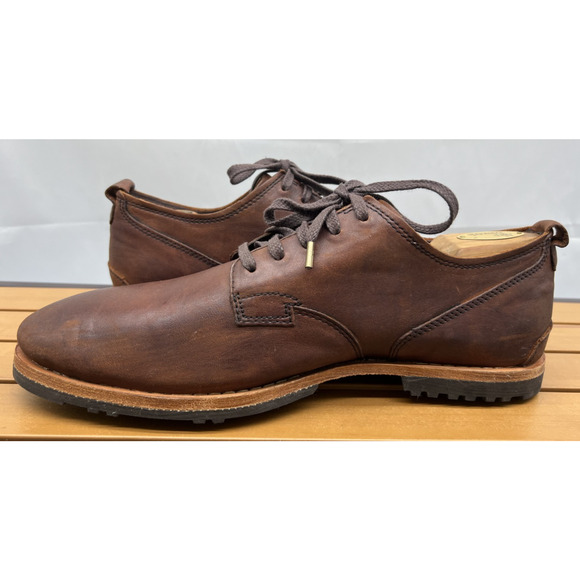 TIMBERLAND BOOT COMPANY BARDSTOWN PLAIN TOE OXFORD Shoes Chili Brown 12 M main image 6